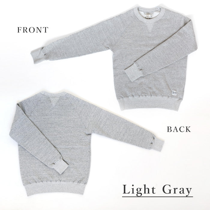 Kepani Crew Neck Sweatshirt Harris-2 Women's [TS-8301MS-LADIES] 100% Cotton Brushed Lining Sweatshirt 