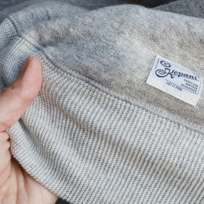Kepani Crew Neck Sweatshirt Harris-2 Women's [TS-8301MS-LADIES] 100% Cotton Brushed Lining Sweatshirt 