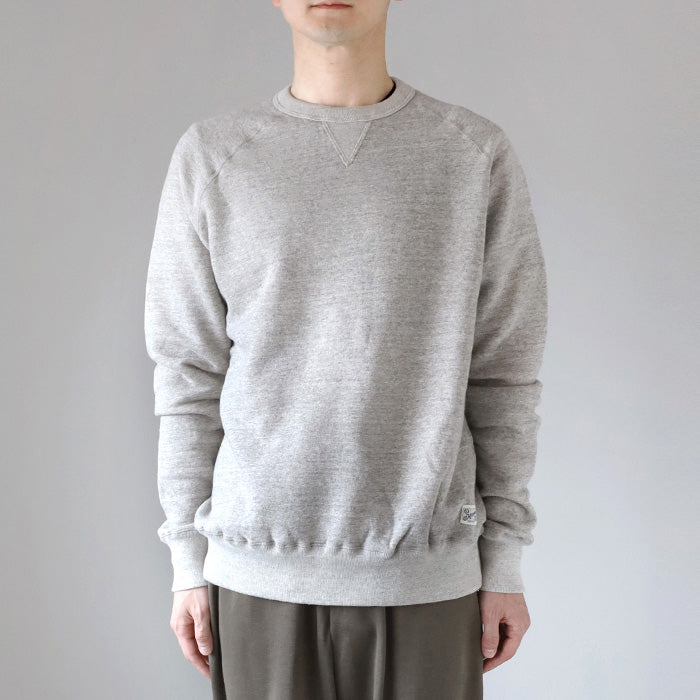 Kepani Crew Neck Sweatshirt Harris-2 Men's [TS-8301MS-MENS] 100% Cotton Brushed Lining Sweatshirt 