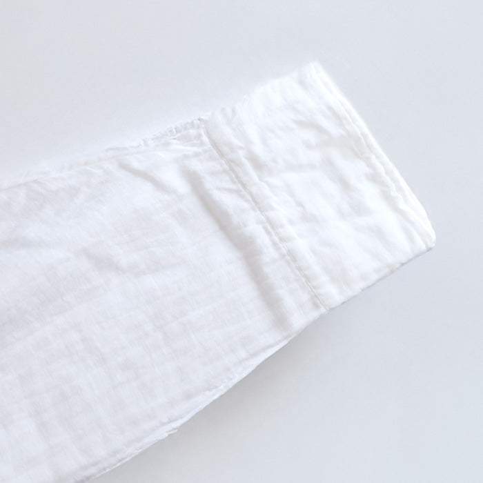 【2色】ガーゼ服工房 garage（ガラージ）ダブルガーゼ ジンベイザメ フラップシャツ メンズ レディース [TS-96]  中西達也・中西陽子 ガーゼ服 ハンドメイド ブランド