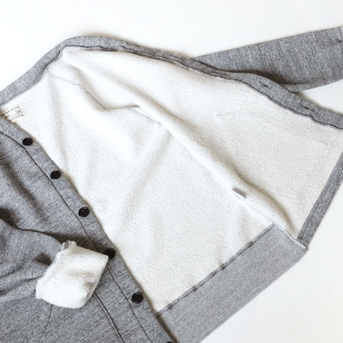 Kepani Sweat Cardigan Sunset-2 Men's and Women's [TS-8103MS] Made in Japan Sweatshirt Brand Wakayama Osaka Mie 100% Cotton Brushed Lining 