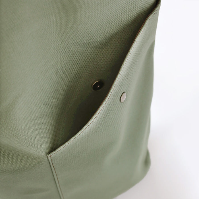 [3 Colors] ulazan alter Asymmetrical Canvas Backpack for Women and Men [U2202] Lightweight
