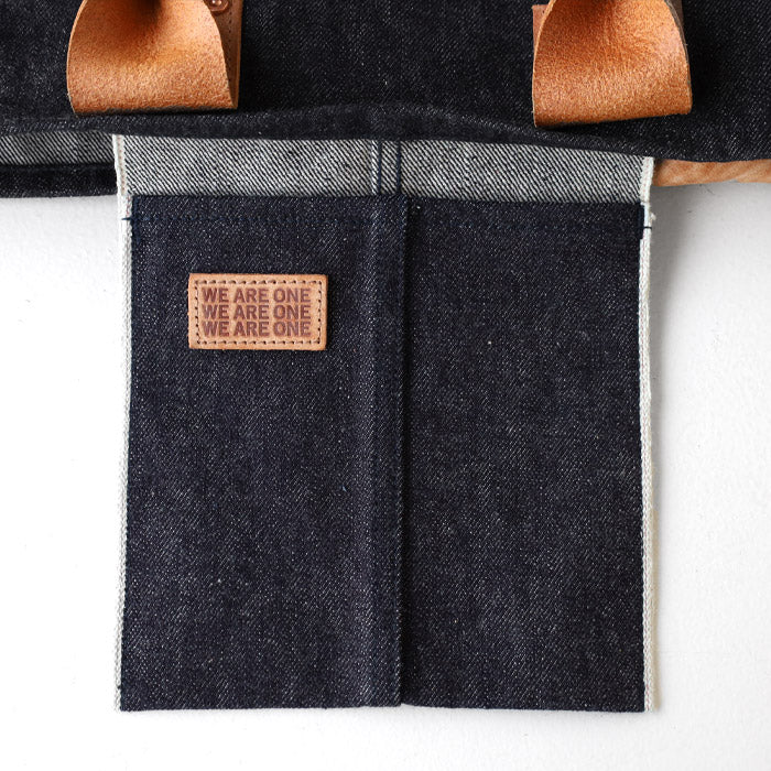 [2 colors] WE ARE ONE War Model S501XX Denim Utility Bag Small Denim Bag Men's Tote Shoulder Bag Handbag Large Capacity Large Kurashiki Kojima [WAO242-001] 