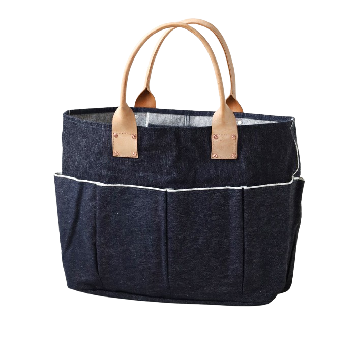 [2 colors] WE ARE ONE War Model S501XX Denim Utility Bag Large Denim Bag Men's Tote Shoulder Bag Handbag Large Capacity Kurashiki Kojima [WAO242-002] 