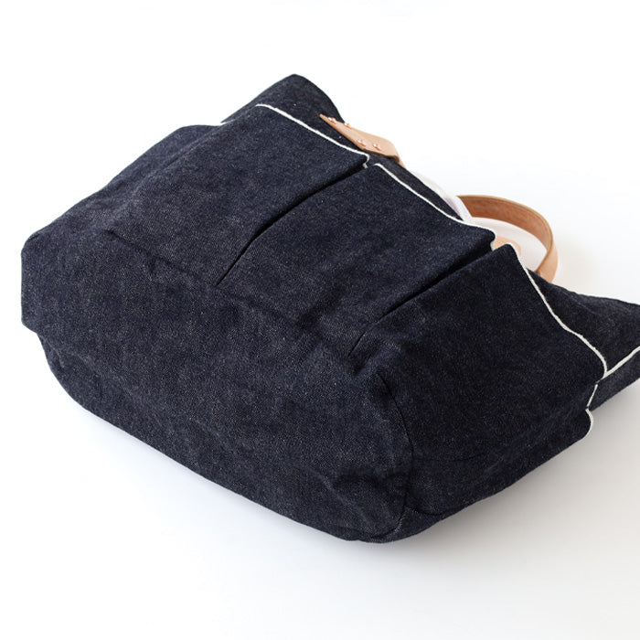 [2 colors] WE ARE ONE War Model S501XX Denim Utility Bag Large Denim Bag Men's Tote Shoulder Bag Handbag Large Capacity Kurashiki Kojima [WAO242-002] 