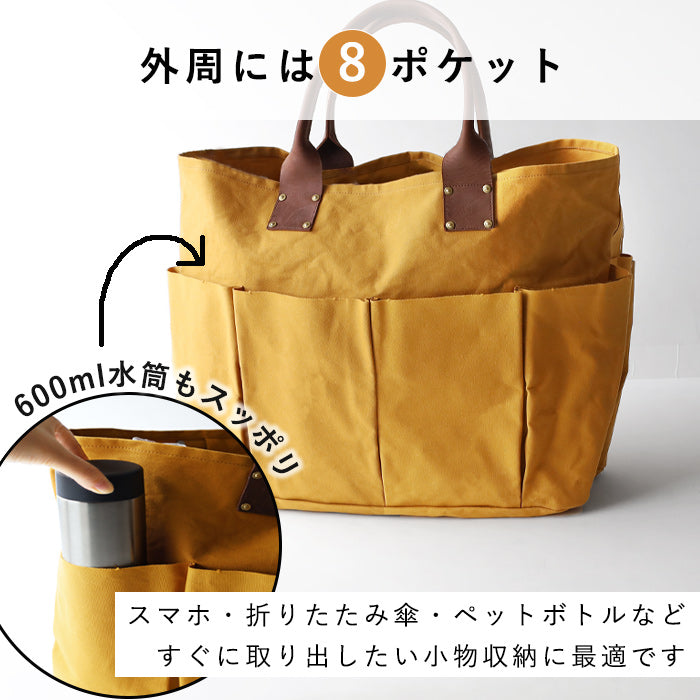 [3 colors] WE ARE ONE Kurashiki Canvas Utility Bag Large for Men and Women [WAO242-004] Okayama Kurashiki Kojima Canvas Brand