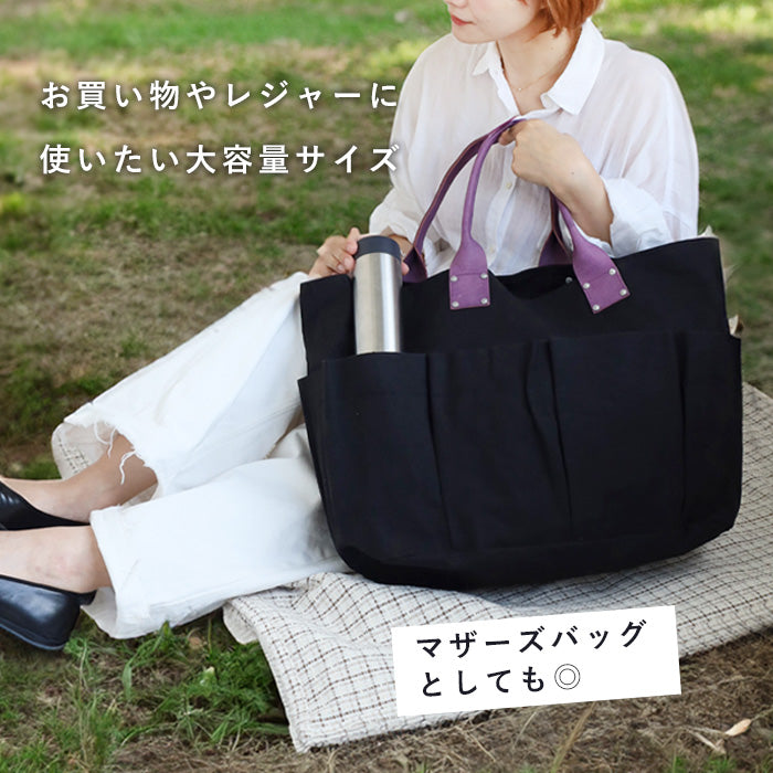 [3 colors] WE ARE ONE Kurashiki Canvas Utility Bag Large for Men and Women [WAO242-004] Okayama Kurashiki Kojima Canvas Brand