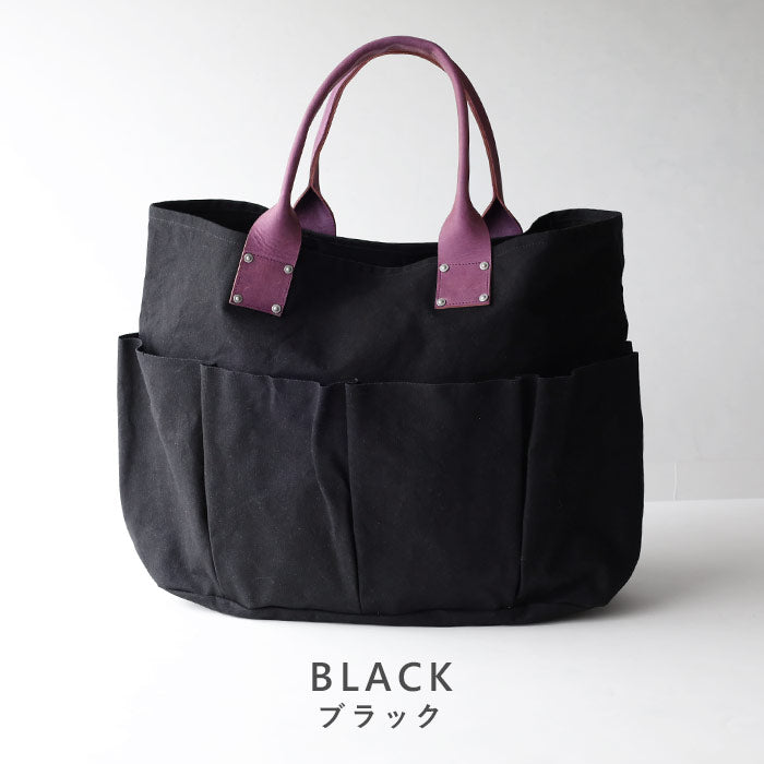 [3 colors] WE ARE ONE Kurashiki Canvas Utility Bag Large for Men and Women [WAO242-004] Okayama Kurashiki Kojima Canvas Brand