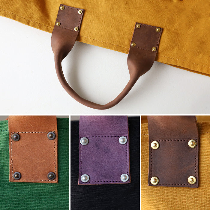 [3 colors] WE ARE ONE Kurashiki Canvas Utility Bag Large for Men and Women [WAO242-004] Okayama Kurashiki Kojima Canvas Brand