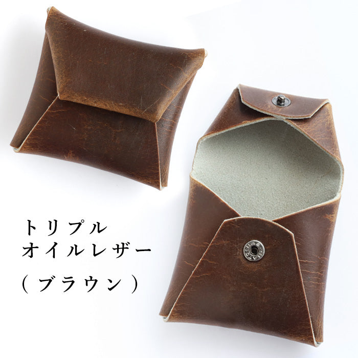 [2 types] ZOO coin case oil leather kudu leather [Z-ZCC-040] Men's genuine leather coin purse