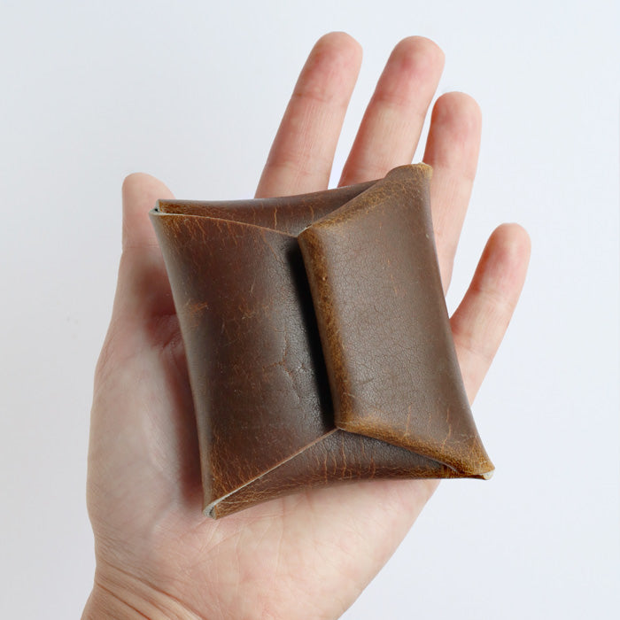 [2 types] ZOO coin case oil leather kudu leather [Z-ZCC-040] Men's genuine leather coin purse