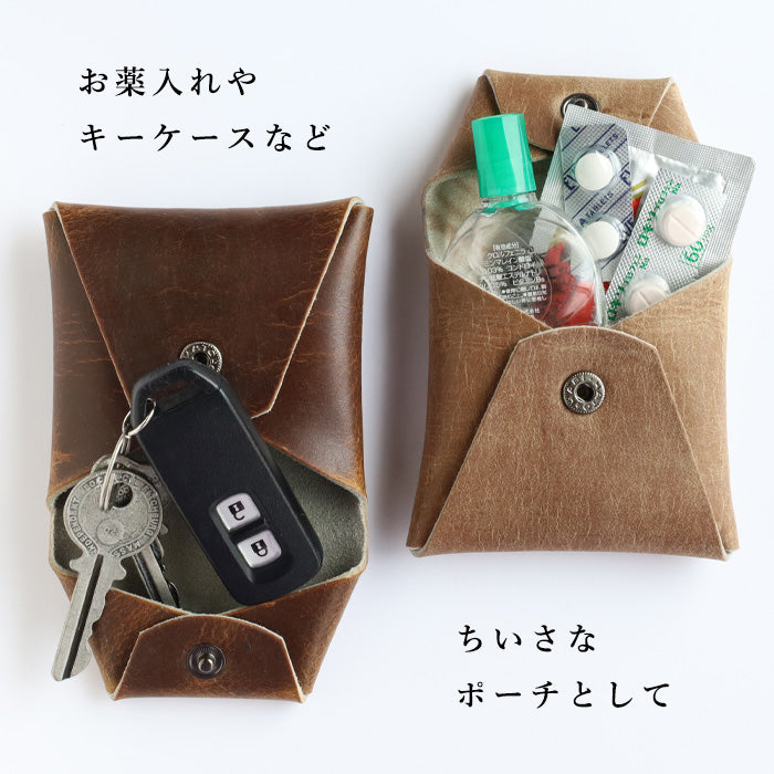2種】ZOO (ズー) コインケース オイルレザー クーズー革 メンズ [Z-ZCC