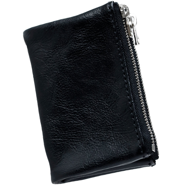 【3色】ZOO(ズー) 姫路レザー 牛革 Wファスナー キーケース [Z-ZKC-063] 革小物 ブランド 小銭入れ スマートキーケース