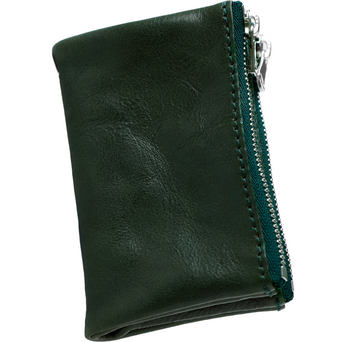 【3色】ZOO(ズー) 姫路レザー 牛革 Wファスナー キーケース [Z-ZKC-063] 革小物 ブランド 小銭入れ スマートキーケース