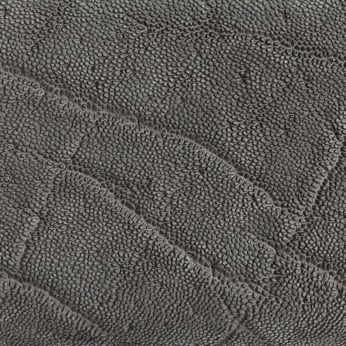 ZOO Wallet Long Wallet Elephant Leather Round Zipper Long Wallet Gray [Z-ZLW-101-GY]