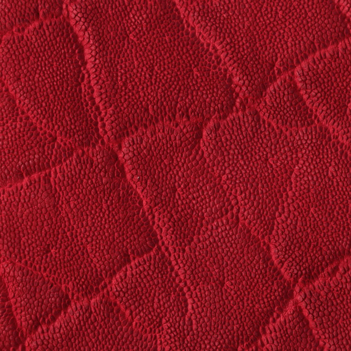 ZOO Wallet Long Wallet Elephant Leather Round Zipper Long Wallet Red [Z-ZLW-101-RD]