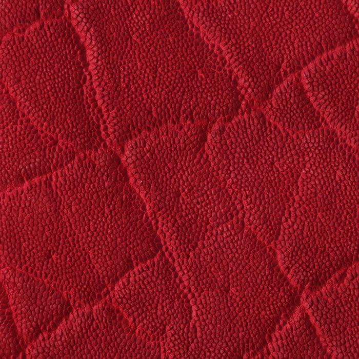 ZOO Wallet Long Wallet Elephant Leather Round Zipper Long Wallet Red [Z-ZLW-101-RD]