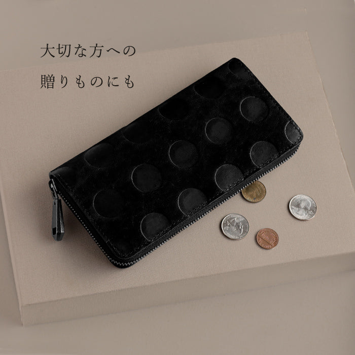 ZOO 皮夾 長版皮夾 大像皮圓形拉鍊長版皮夾 綠色 [Z-ZLW-101-GR] 