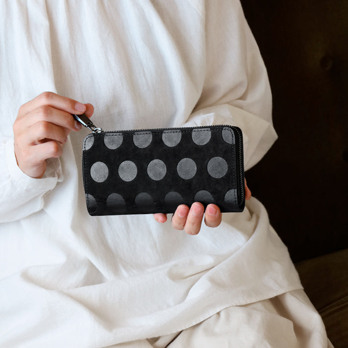 ZOO 皮夾 長版皮夾 大像皮圓形拉鍊長版皮夾 綠色 [Z-ZLW-101-GR] 