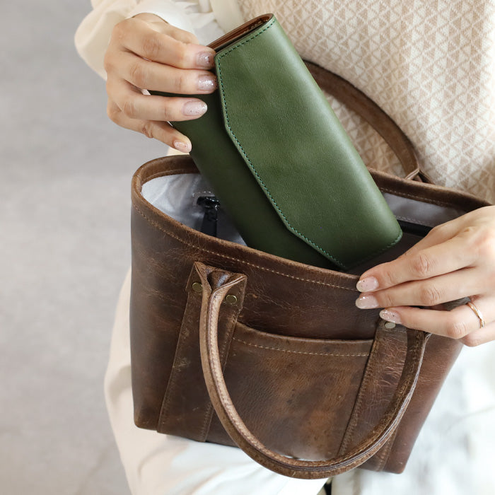 ZOO(ズー) トートバッグ クーズー革 トリプルオイルレザー [Z-ZTB-024] メンズ レディース 本革 ハンドバッグ