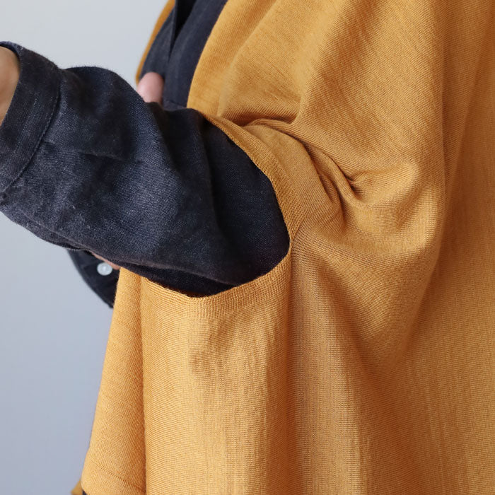 SAIFUKU(サイフク)mino(みの) nico ストールポンチョ 洗える天竺ウール レディース [193-07-05] 新潟県 五泉市 五泉ニット ブランド