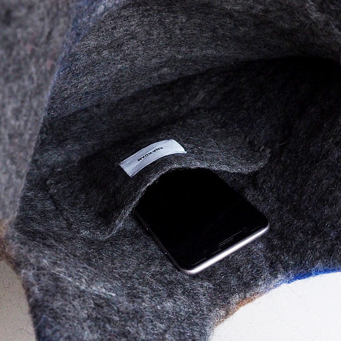 【3色】 ENA KUAM (エナクアム) ハンドメイド フェルトバッグ UROKO [20AKU013] ネパール ハンドメイド フェアトレード ブランド