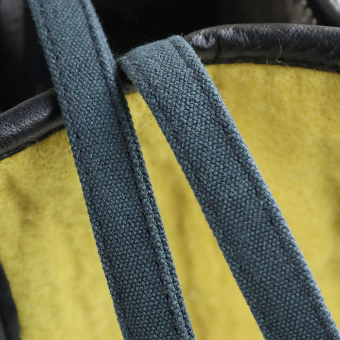 【3色】 ENA KUAM (エナクアム) フェルトバッグ ブロックチェック ミニトート [22AKU003]