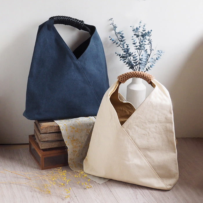 【2色】ENA KUAM (エナクアム) メッシュレザーフラットバッグ [22SKU002]