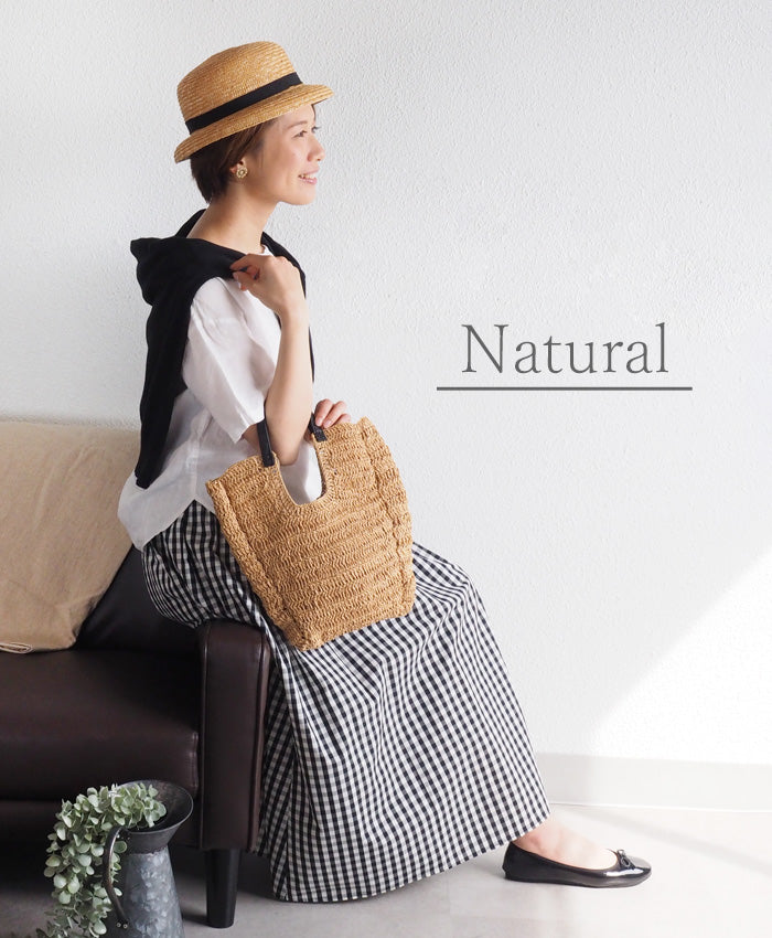 [2 colors] ENA KUAM 3way Luca basket bag [22SKU005] 