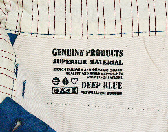 [50% OFF Sale Blue S size only] DEEP BLUE Supima Cotton Linen Light Chino Stretch Half Length Center Press Trouser Pants [72129] 