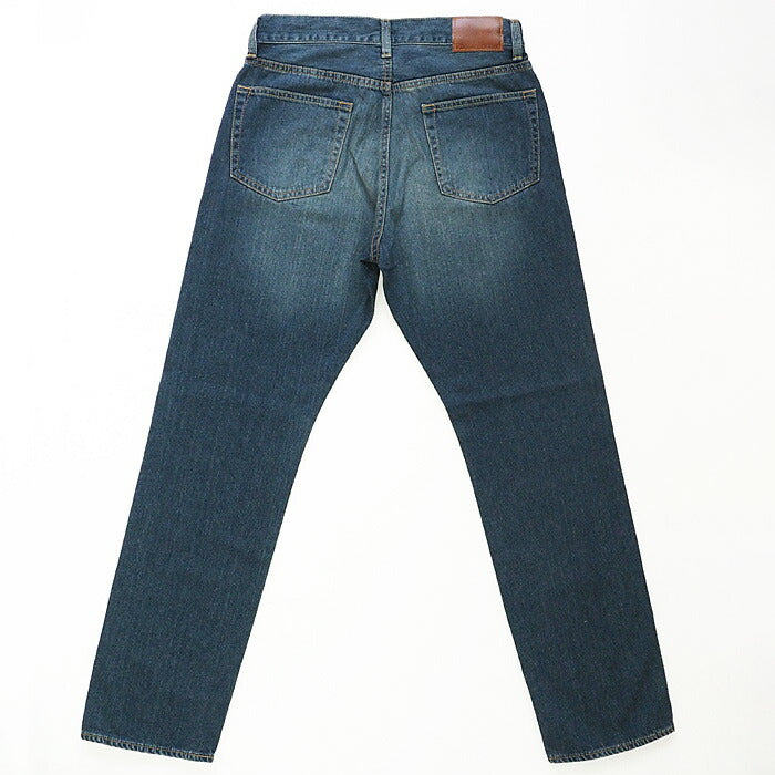 DEEP BLUE Deep Blue Sweet Weave Denim Boyfriend Denim Full Length Blue [72419-2] Okayama Kurashiki Kojima Jeans Brand 