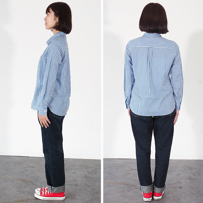 DEEP BLUE (deep blue) 12.5 oz sweet weave denim boyfriend denim full length dark blue [72419-4] Okayama Kurashiki Kojima jeans brand 