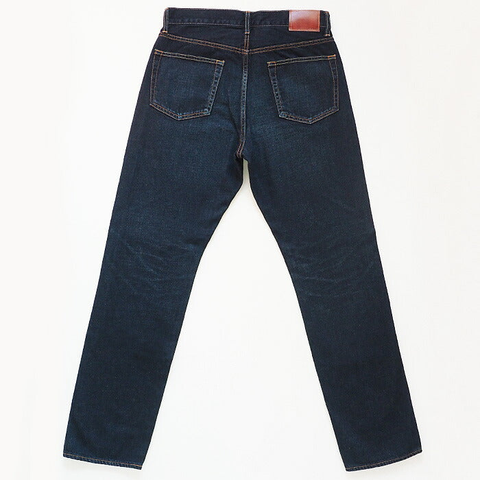 DEEP BLUE (deep blue) 12.5 oz sweet weave denim boyfriend denim full length dark blue [72419-4] Okayama Kurashiki Kojima jeans brand 