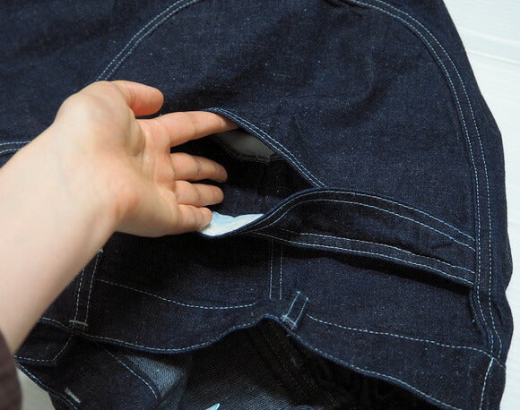 DEEP BLUE(ディープブルー) 10.5オンス ネップデニム ガーデニングパンツ ワンウォッシュ ひざ下丈 [72687-WO] 岡山 倉敷 児島 ジーンズ ブランド