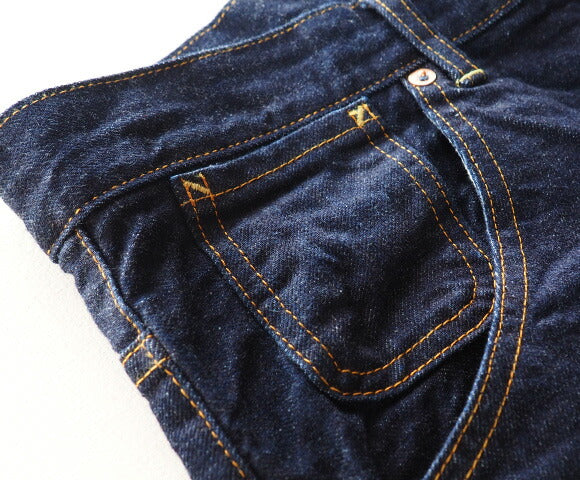 DEEP BLUE（深藍）11.5oz 寬鬆寬鬆牛仔褲 一洗女裝 [72764-1] Okayama Kurashiki Kojima Jeans Brand 