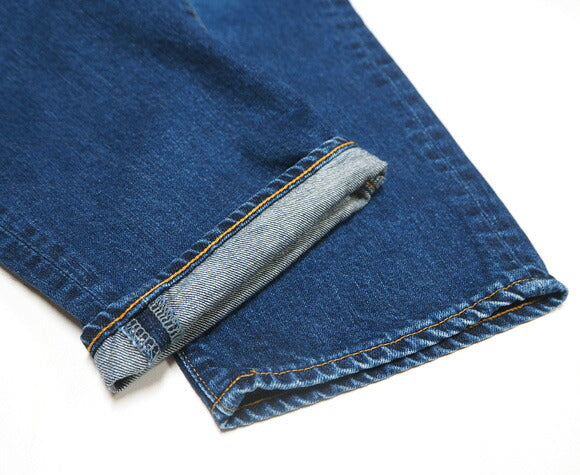 DEEP BLUE 11.5oz 寬鬆寬鬆牛仔褲深藍色女士 [72764-3] Okayama Kurashiki Kojima Jeans Brand 
