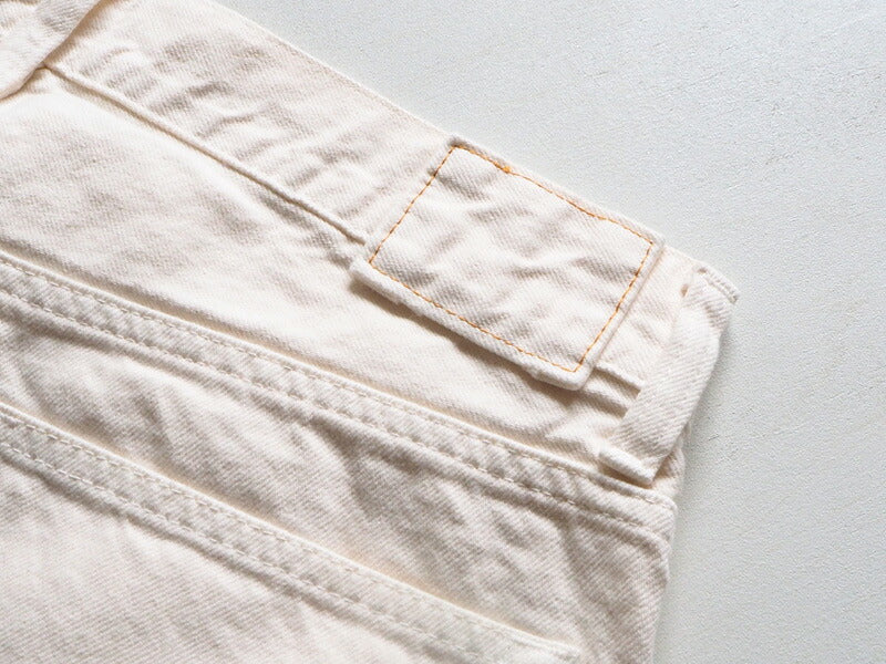 DEEP BLUE (deep blue) 12.5 oz sweet weave color denim boyfriend ankle length ivory ladies [72867-1] Okayama Kurashiki Kojima jeans brand 