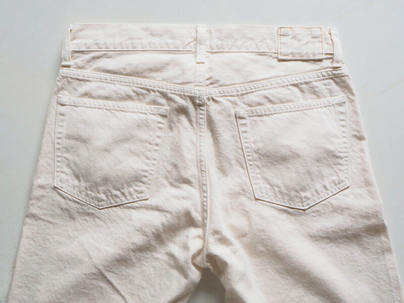 DEEP BLUE (deep blue) 12.5 oz sweet weave color denim boyfriend ankle length ivory ladies [72867-1] Okayama Kurashiki Kojima jeans brand 