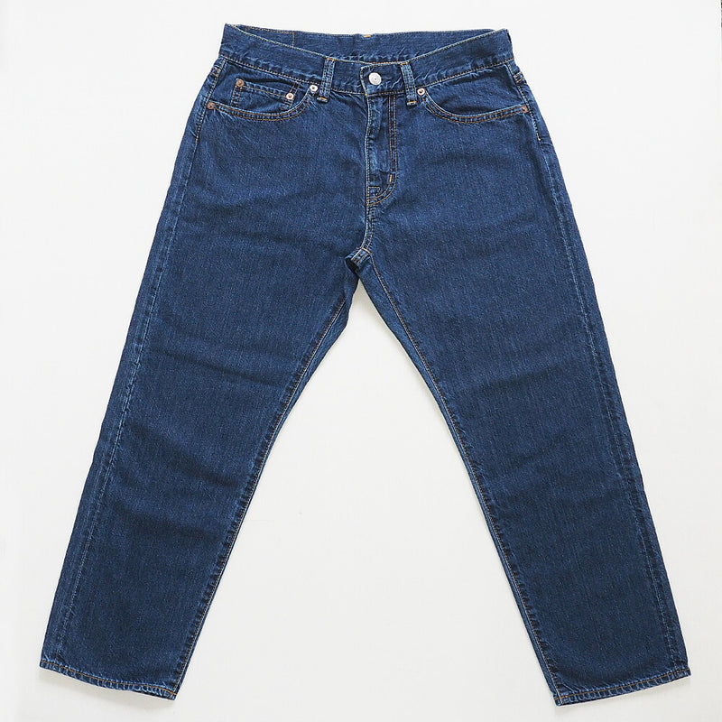 DEEP BLUE 10.5oz Boyfriend Denim Ankle Length Natural Blue [72895-2] Okayama Kurashiki Kojima Jeans Brand 