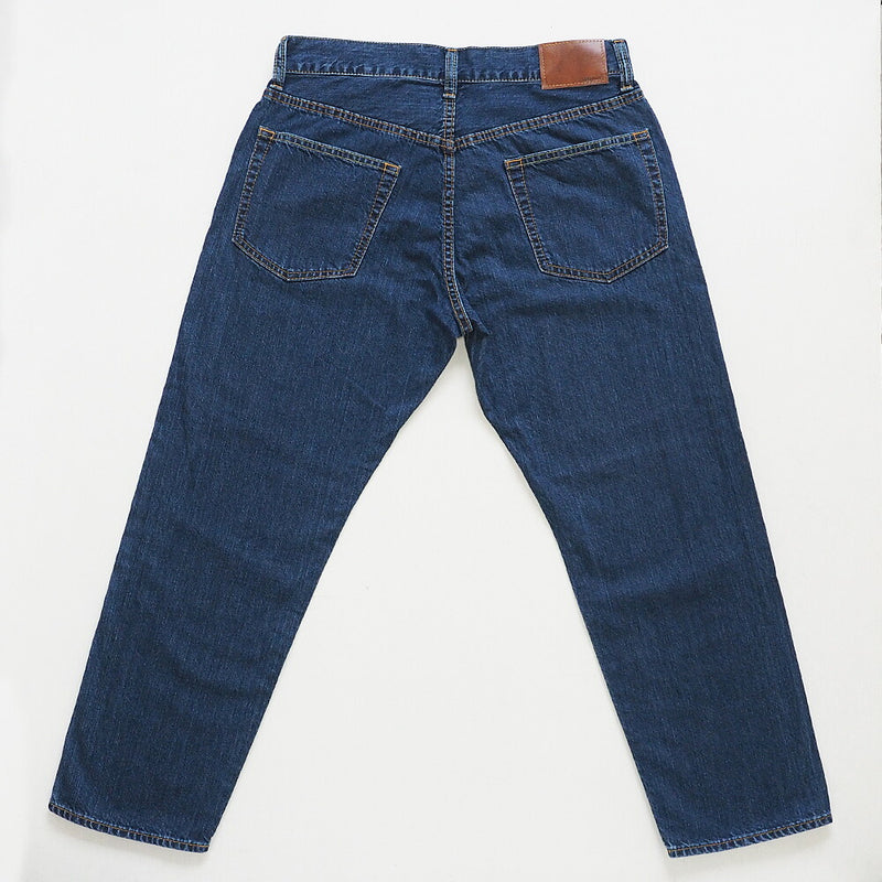 DEEP BLUE 10.5oz Boyfriend Denim Ankle Length Natural Blue [72895-2] Okayama Kurashiki Kojima Jeans Brand 