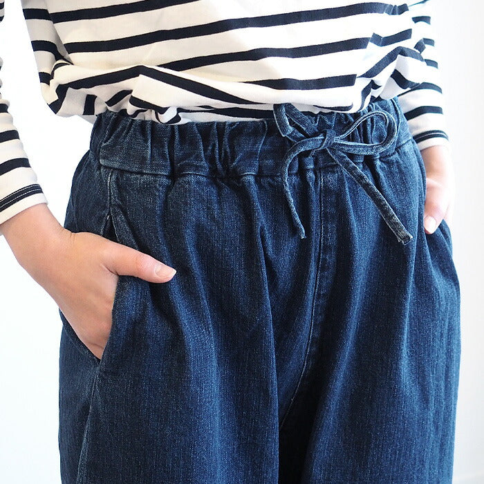 DEEP BLUE 12oz Selvedge Denim Baggy Pants [72896] Okayama Kurashiki Kojima Jeans Brand 