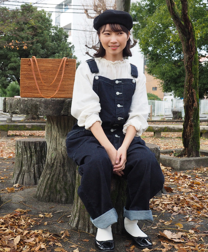 DEEP BLUE Gardening Overalls One Wash Ladies [72899] 