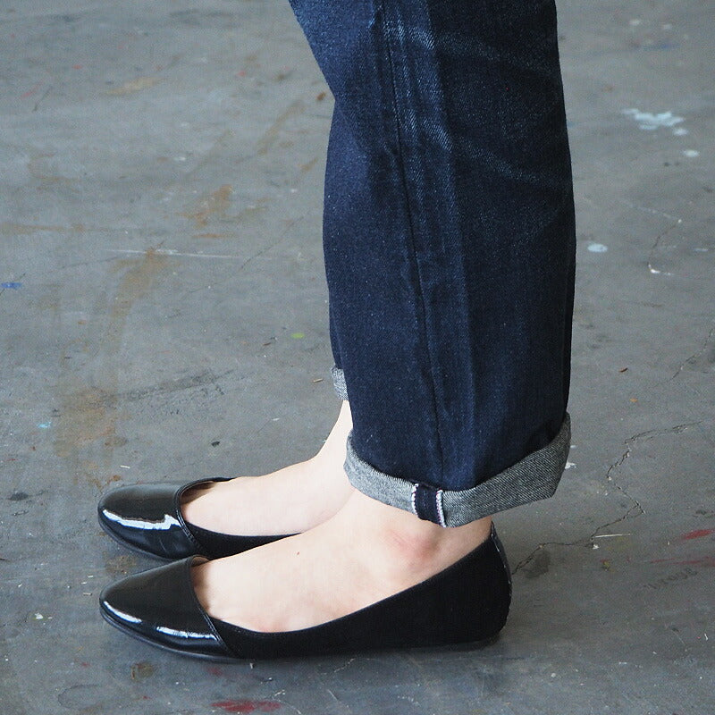 DEEP BLUE (deep blue) 12.5 oz sweet weave denim boyfriend denim ankle length dark blue [73388-3] Okayama Kurashiki Kojima jeans brand 