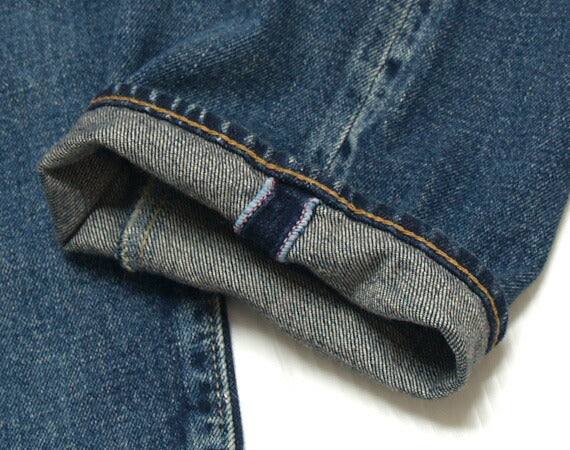DEEP BLUE 12.5 oz sweet weave denim boyfriend ankle length jeans blue ladies [73388] Okayama Kurashiki Kojima jeans brand 