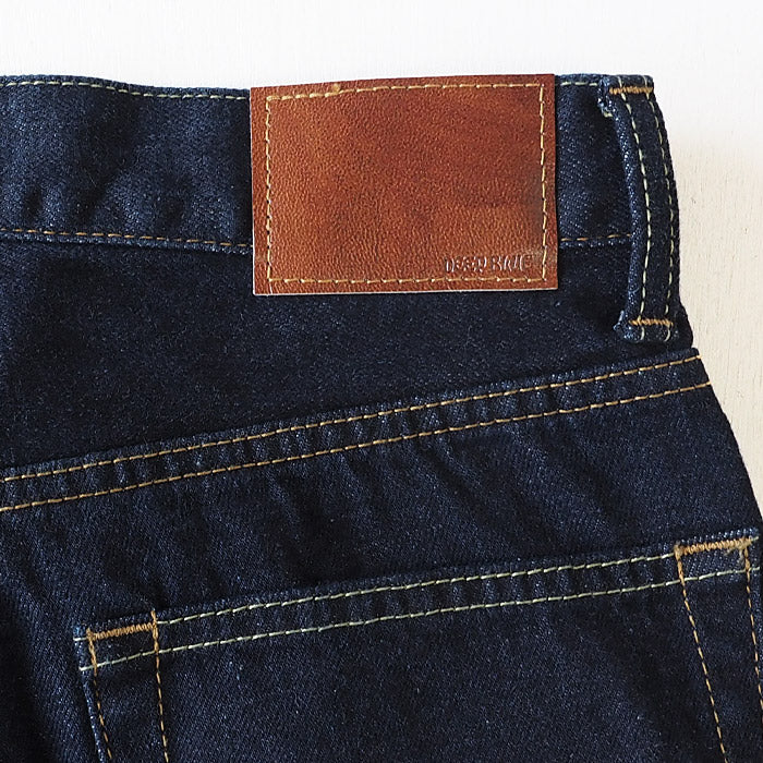 DEEP BLUE (deep blue) 12.5 oz sweet weave denim boyfriend denim ankle length one wash [73388OW] Okayama Kurashiki Kojima jeans brand 