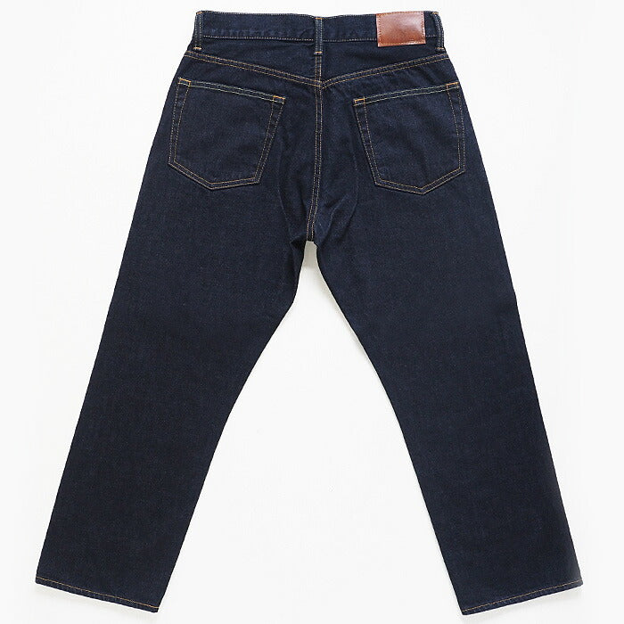 DEEP BLUE (deep blue) 12.5 oz sweet weave denim boyfriend denim ankle length one wash [73388OW] Okayama Kurashiki Kojima jeans brand 