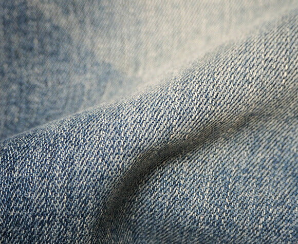 DEEP BLUE 10oz Stretch Denim Ankle Length Tapered Boyfriend Jeans Medium Blue [73966-MBL] Okayama Kurashiki Kojima Jeans Brand 