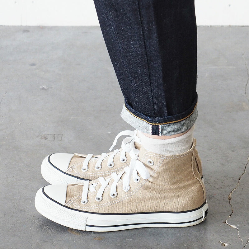 DEEP BLUE 10oz Stretch Denim Ankle Length Tapered Boyfriend Pants One Wash [73966-OW] Okayama Kurashiki Kojima Jeans Brand 