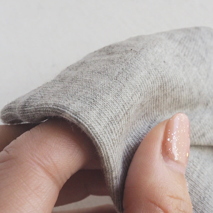 [2 colors] ORGANIC GARDEN 100% Organic Cotton Heel Open Warmer Women's [8-8860] 