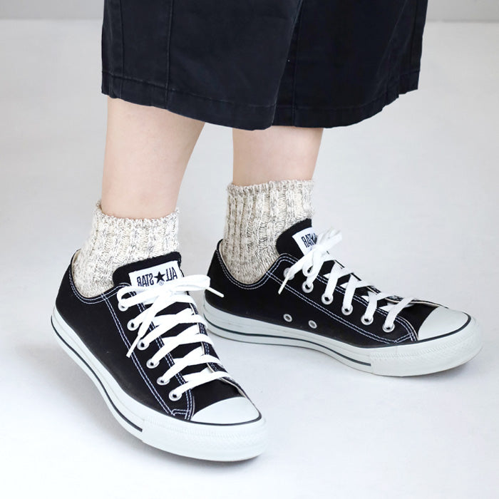 [3 colors] ORGANIC GARDEN Gara-spun ankle-length socks for men and women [8-0001] Ankle-length socks 